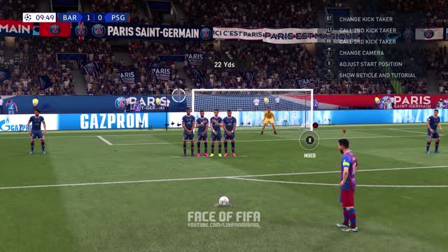 Barcelona vs PSG FIFA 22