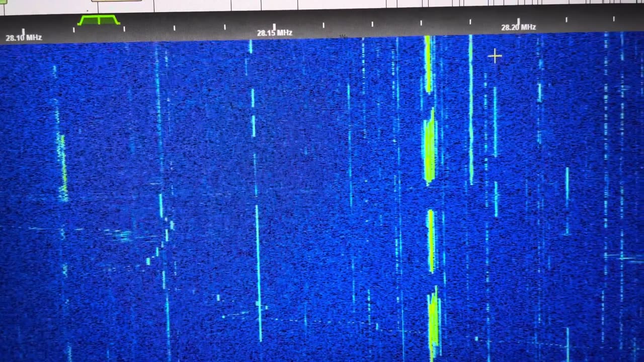 31 MHz Band Activity VHF Low Band DX Skip - Via G8JNJ SDR - 20 November 2023