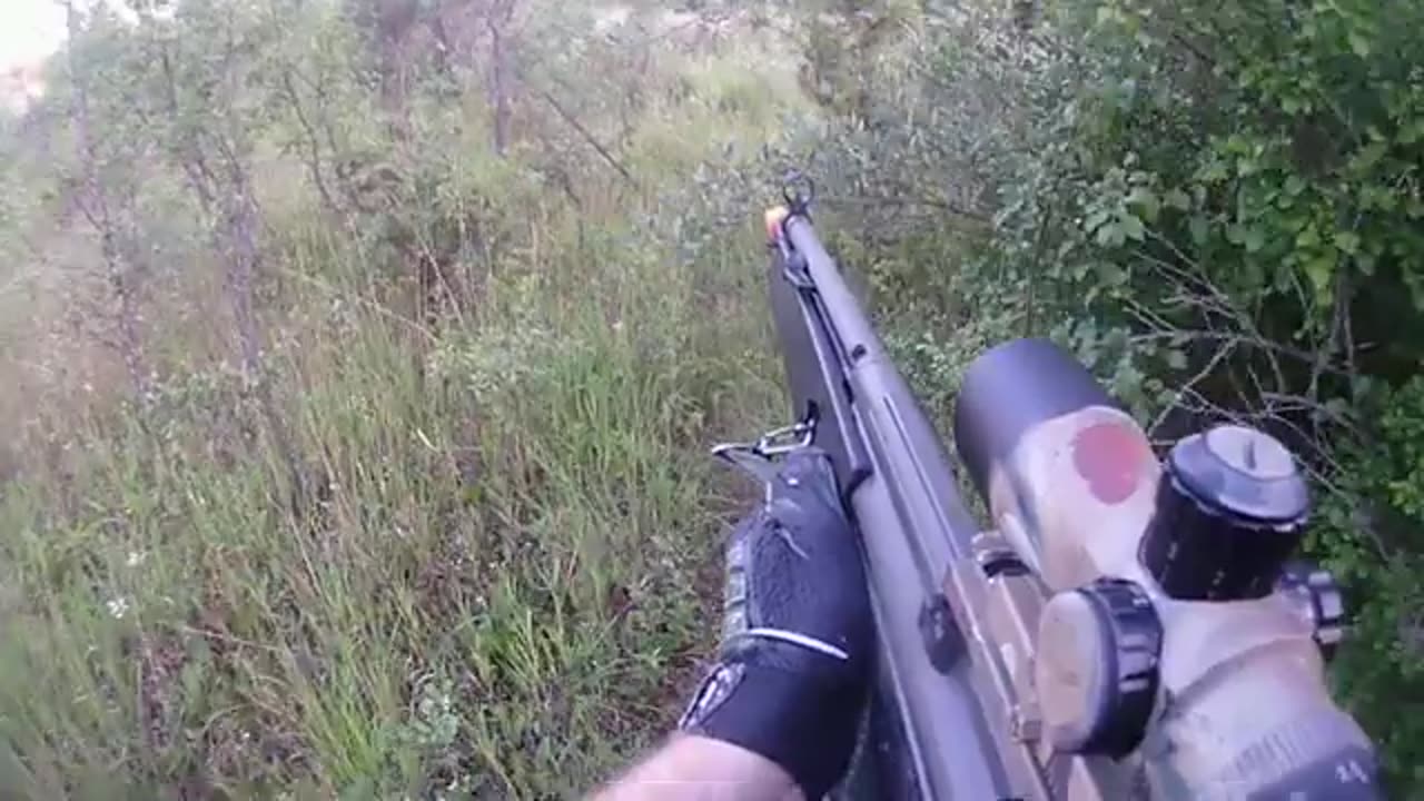 2 vs 1 Airsoft Battle in a Ghillie Suit