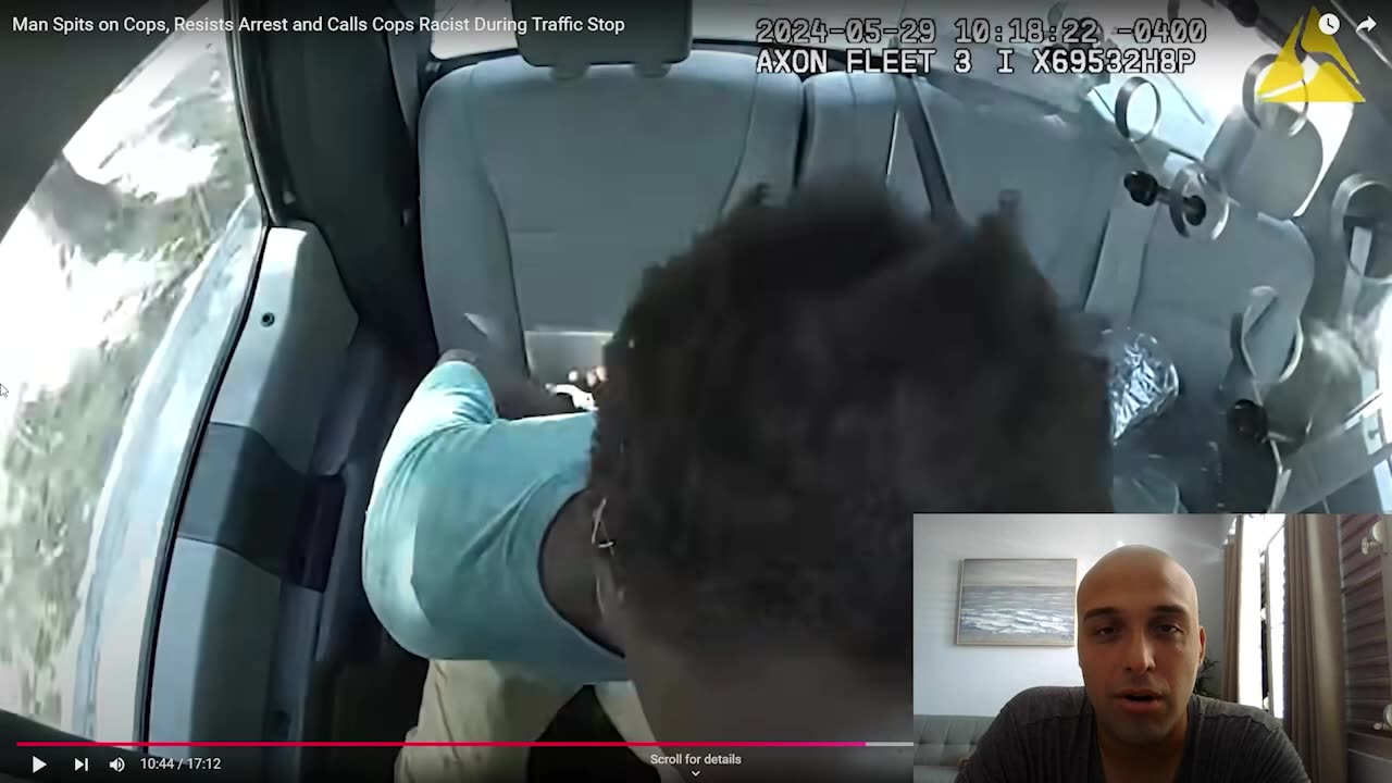 Young Black Man Was Arrested For SPITTING On Cops! He Called Cops RACISTS!