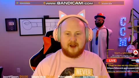 Coppercab drinks Belle Delphine's gamergirl bathwater on stream