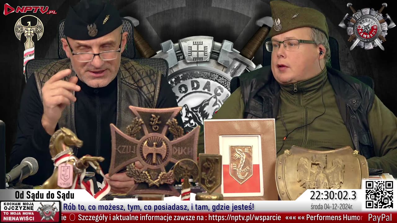 Od Sądu do sądu Śr. 04.12.2024r. W. Olszański, M. Osadowski Rodacy Kamraci NPTV.pl