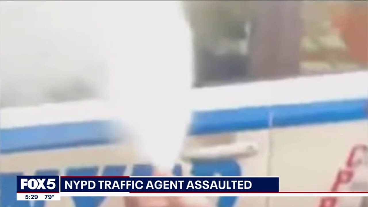 NYPD Traffic Agent assaulted Live NOW FOX