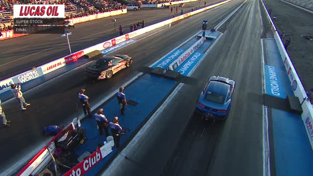 Jimmy Hildago Jr. wins Super Stock at Auto Club NHRA FInals