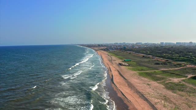 Beautiful view of beach in India