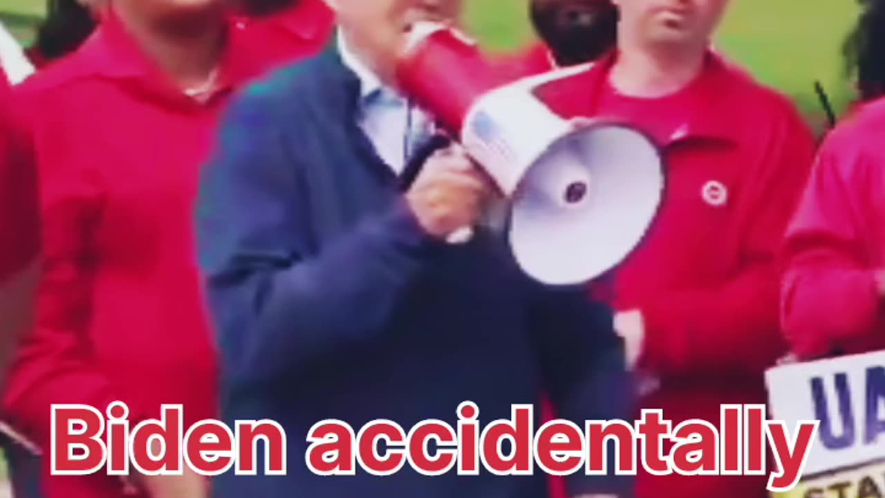 Biden accidentally | #shorts #biden #trending