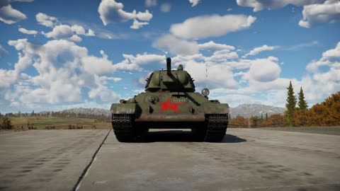 War Thunder: T-34 42 Gameplay - 6 KILLS