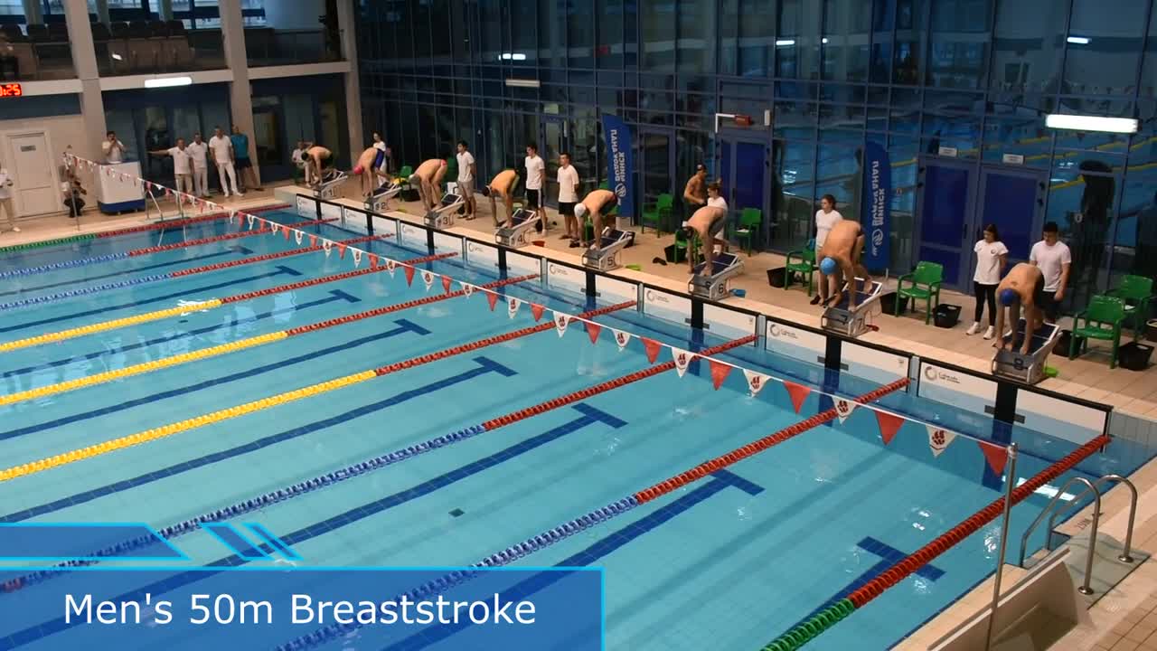 Men's 50m Breaststroke / Masters Swimming Belarus