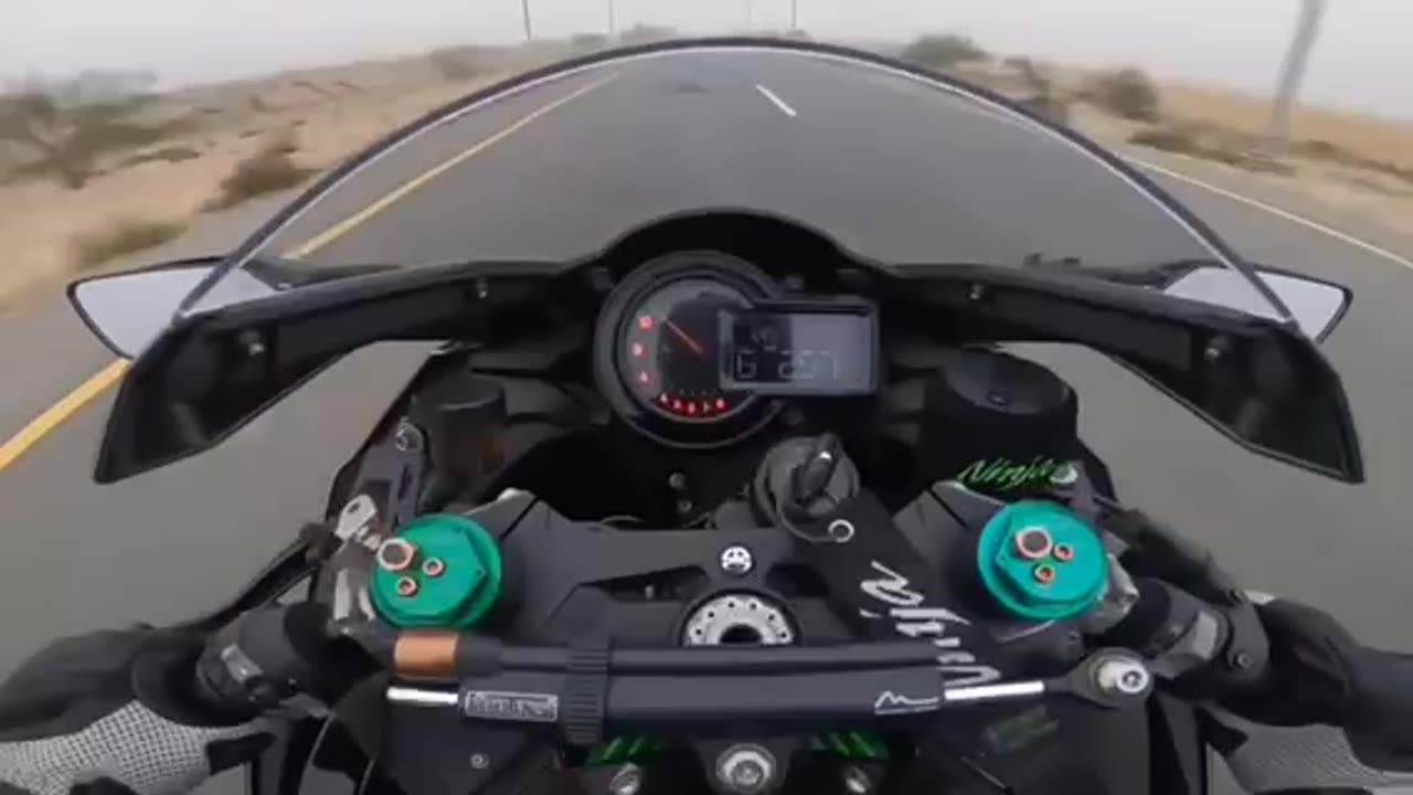 Kawasaki ninja H2 top speed| Touch 400 speed