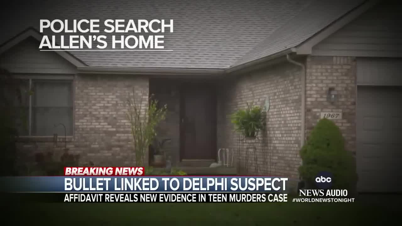 Delphi suspect's gun linked to bullet found near slain girls