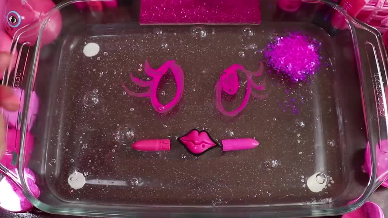 eup,More Stuff Into slime!Most Satisfying Slime Video.