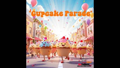 Cupcake Parade (Kids) - HotPotMusic