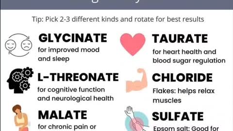 Which type of Magnesium do you need