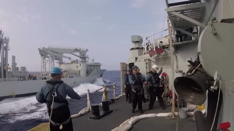 How an aircraft carrier prepares 17000 meals!