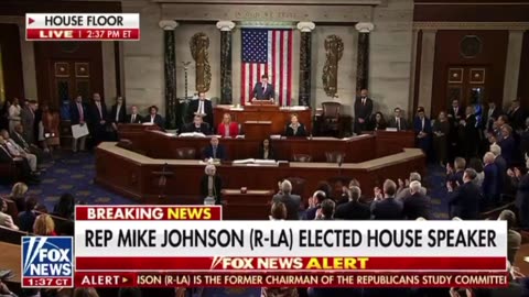 Rep Mike Johnson (R-LA) Elected Speaker of the House