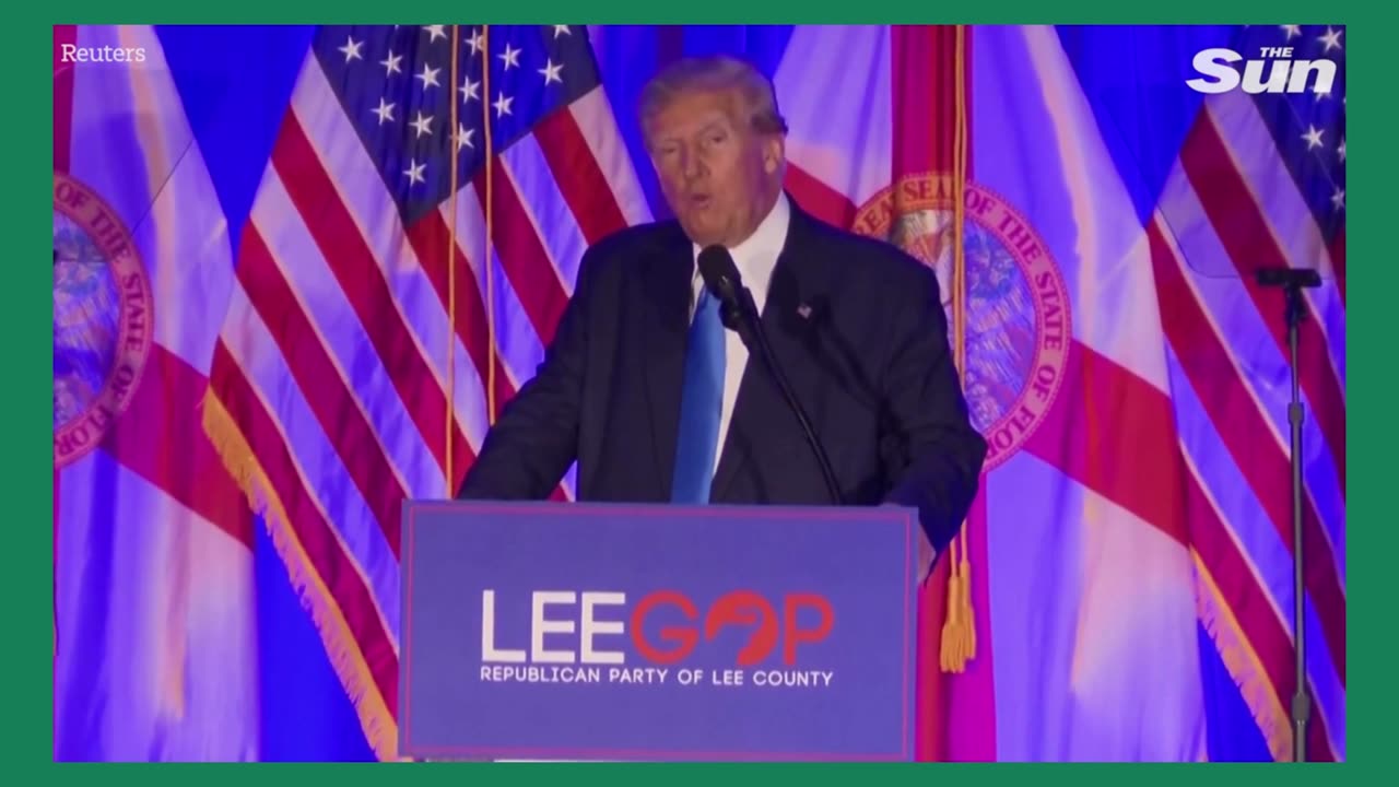 Donald Trump lashes out at President Biden calling him 'gaga'