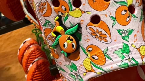 Disney Parks Florida Orange Bird Crocs #shorts