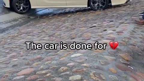 The car is done for