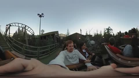 Montaña Rusa de Harry Potter en 360°