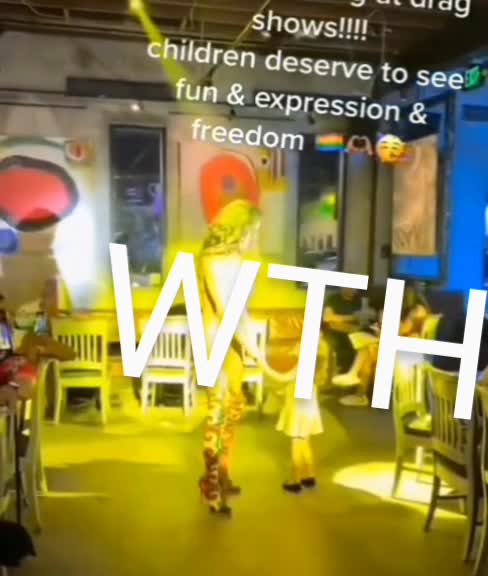 This is what they want to normalize with our children no damn way