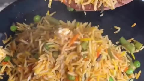 Veg hundi biryani