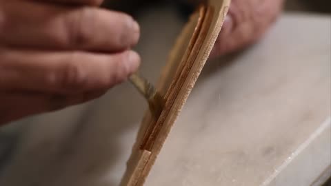 Handmade leather shoes for men making