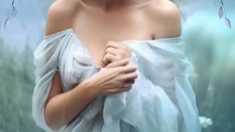 Donna in a meadow