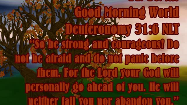 Daily Message from Rev. Ernie, November 10 2022