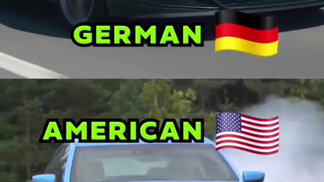 American vs German Cars #supercars #musclecars #thestraightpipe