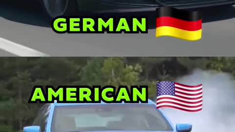 American vs German Cars #supercars #musclecars #thestraightpipe