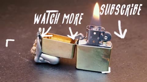 SEXY Lady Zippo Lighter Restoration --- AF invention