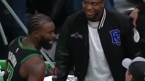 Jaylen Brown With INSANE Poster Dunk On Donovan Mitchell 🥶🥶