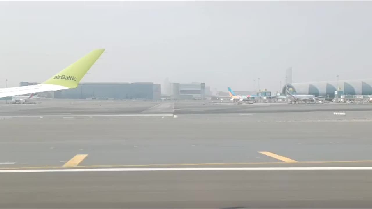 flight dubai to latvia