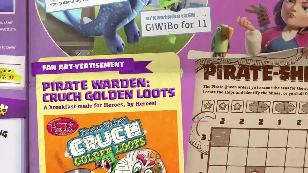 Clash of Clans: Clash Chronicle #4 (Pirate Heroes Wash Ashore)