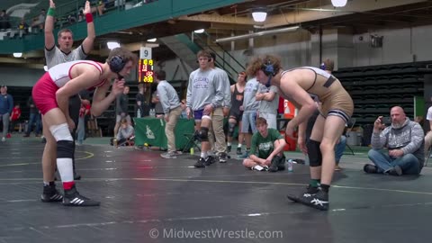 Great fight in wrestling