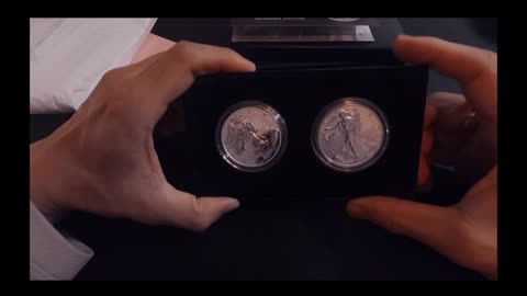 2021 American Silver Eagle Reverse Proofs - trailer #shorts #youtubeshorts #gold #money #unboxing