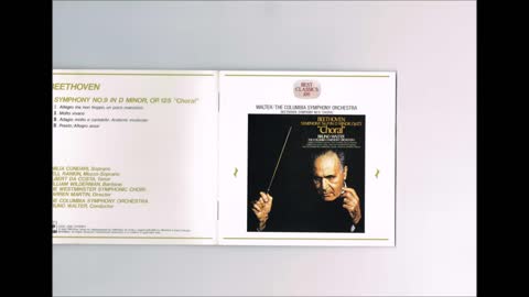 Beethoven - Symphony No.9 “Choral” Walter Columbia