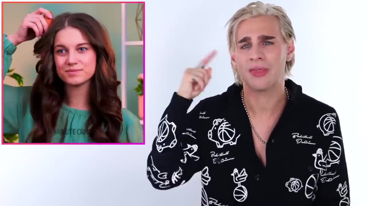 Hairdresser React To Ridiculous 5 minutes