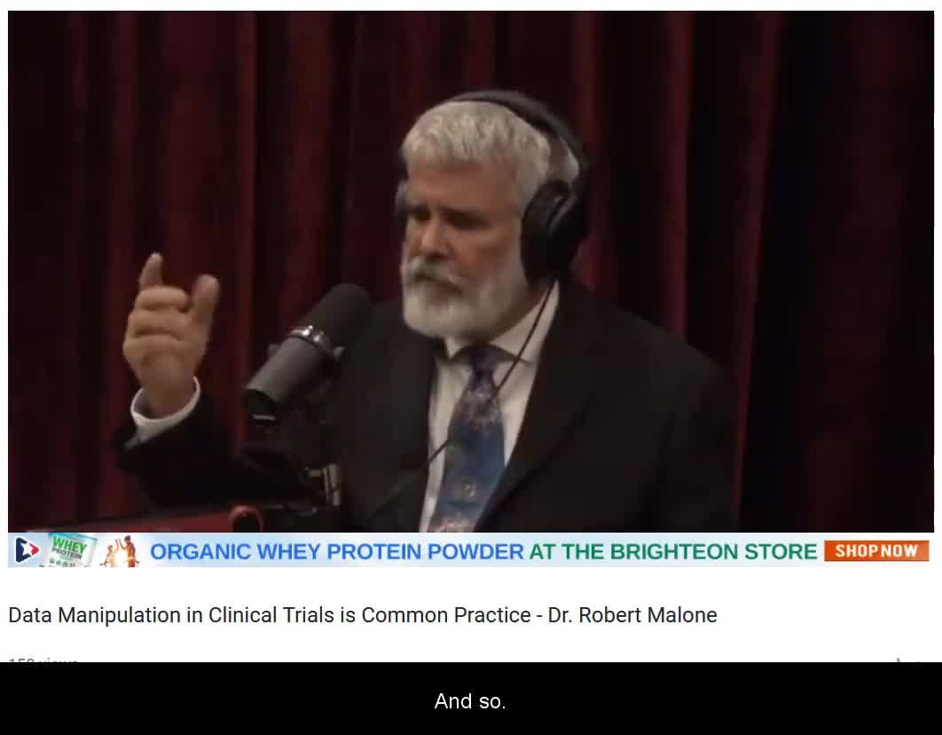 Data Manipulation in Clinical Trials is Common Practice - Dr. Robert Malone