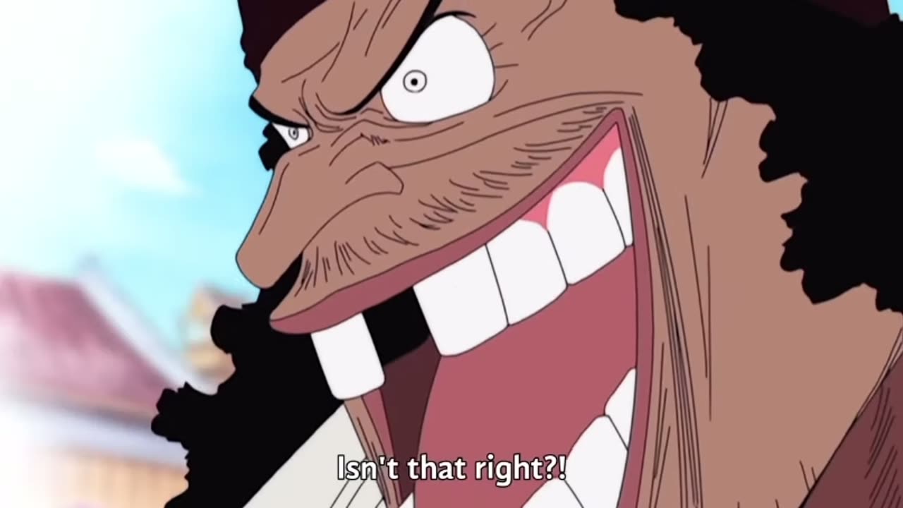 “A man’s dream… will never die” One piece