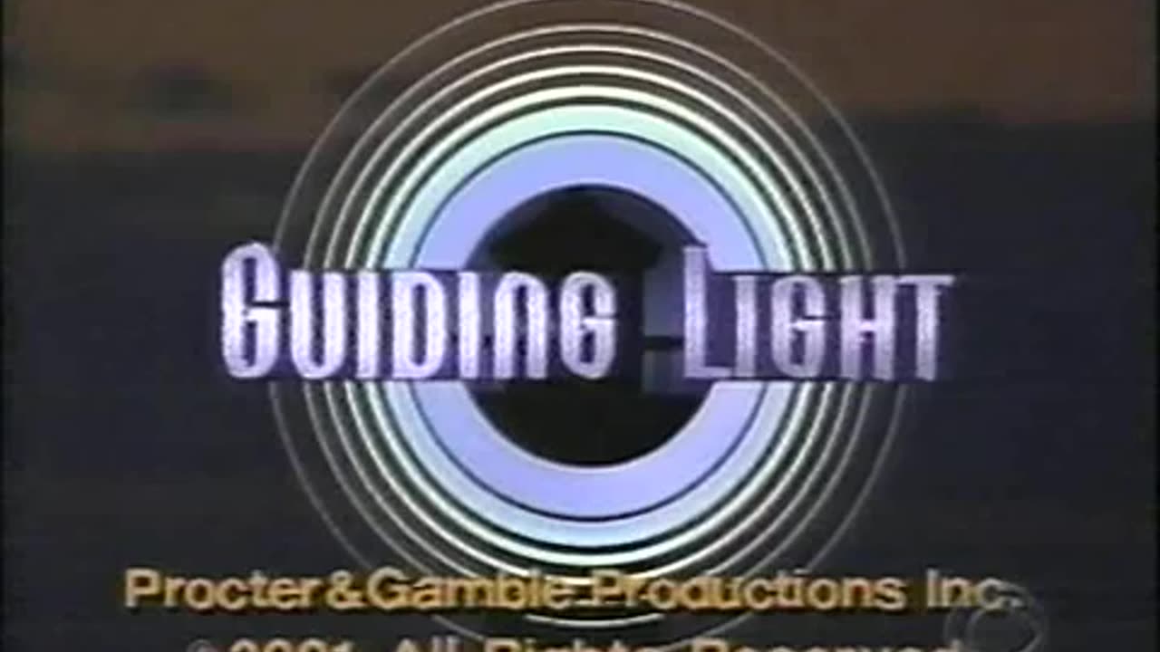 March 21, 2001 - Closing Credits to 'Guiding Light'