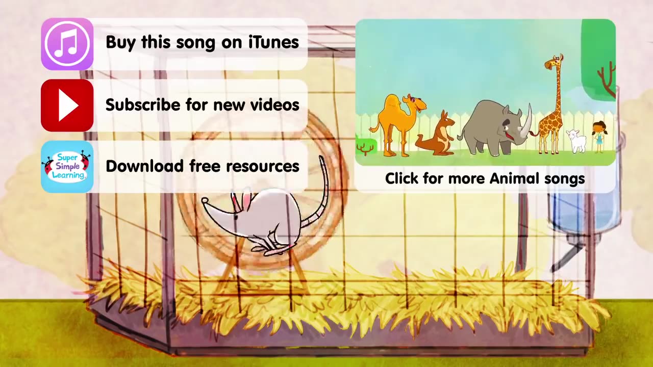 Super simple. |. Animal song | super simple songs