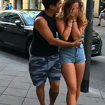 She was Absolutely in SHOCK!! Bushman Prank!!