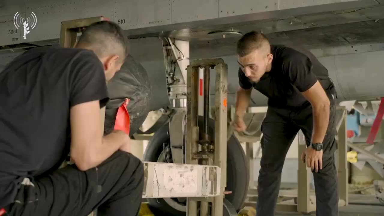 The IDF releases images and videos of F-15 fighter jets being prepared ahead