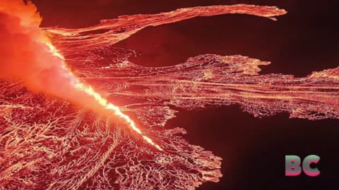 Icelandic volcano erupts for seventh time in a year