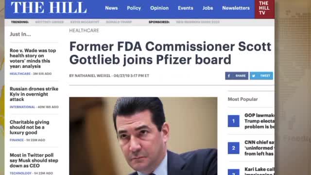 FDA, NIH, CDC Officials Are Working for Their Next Job in Industry" ~Dr. McCullough