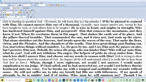 Job 4-10 Satan the 2nd horseman is stealing our peace, health, prosperity, sanity, & lives Rev. 6:4
