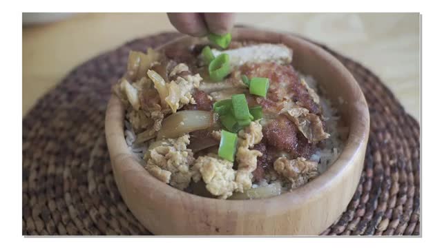 CGEats- Pork Katsudon (Japanese Cuisine)