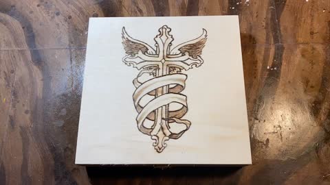 Wood burning