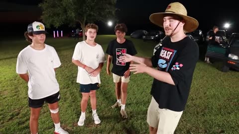 Mr.Beast giving 40,000,000th Subscriber 40 Cars